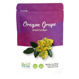 Oregon Grape Root Herbal Tea - Oregon Grape Tea - Oregon Grape Dried Cut Root Resealable Bag - 56 grams - Premium Quality (Oregon Grape Root)