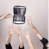 TROIKA Black Tech Pouch 2 - BBL64/BK - Cable Bag