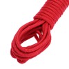 MECCANIXITY Polypropylene Rope Braid Cord 15M/49.2ft 3/16" 5mm Red for