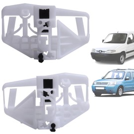 Twowinds Repair Clip Electric Window Regulator, Front Left and Right, Berlingo (1996-2009), Partner (1996-2009) 9221G3, 9222A4 (Set of 2)