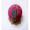 David & Young Women's Maroon Stone washed Distressed Baseball Cap