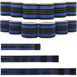 Elitzia venda elástica Lipolaer Bandas Piezas de repuesto para la máquina de belleza Strape 3 Tamaño 12pcs Negro Azul Marino Binding Pads ETBD012A