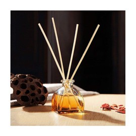 Esnow 120 Stück Natürlicher Fasern Rattanstäbchen Reed Diffusor Stöcke Holz Rattan Reed Sticks ätherisches Öl Aroma Diffusor Stöcke Raumduftspender Ersatz