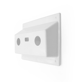 RV Faucet Bezel Stand Off Faucet Cover for Camper Van Travel Trailer Motorhome Shower Plate Replacement White