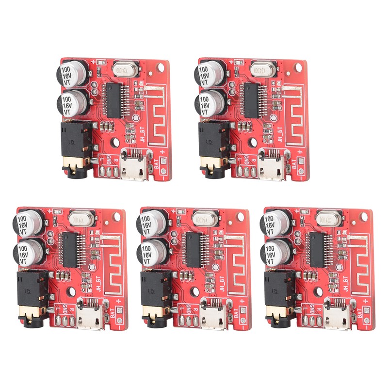 5PCS DIY Bluetooth 5.0 Receiver Board Lossless Decoder Board Wireless
