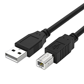 USB Cable USB B MIDI Cable Compatible With BOSS Katana MKII-212, Katana MKII-100,KTN-ART 2,Katana-50,KTN-AIR,RV-500,RC-505,MD-500 ,AD-10,VE-8,ME-80,GT-1B,GT-1000 GT-100 ,ME-25 ,VE-1 VE-2 VE-8 Feet