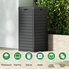 NUNU LAB 31 Gal Outdoor Trash Can with Lid -