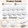 USB Vanity Mirror Lights, Stick-On LED Makeup Mirror Light Bulbs