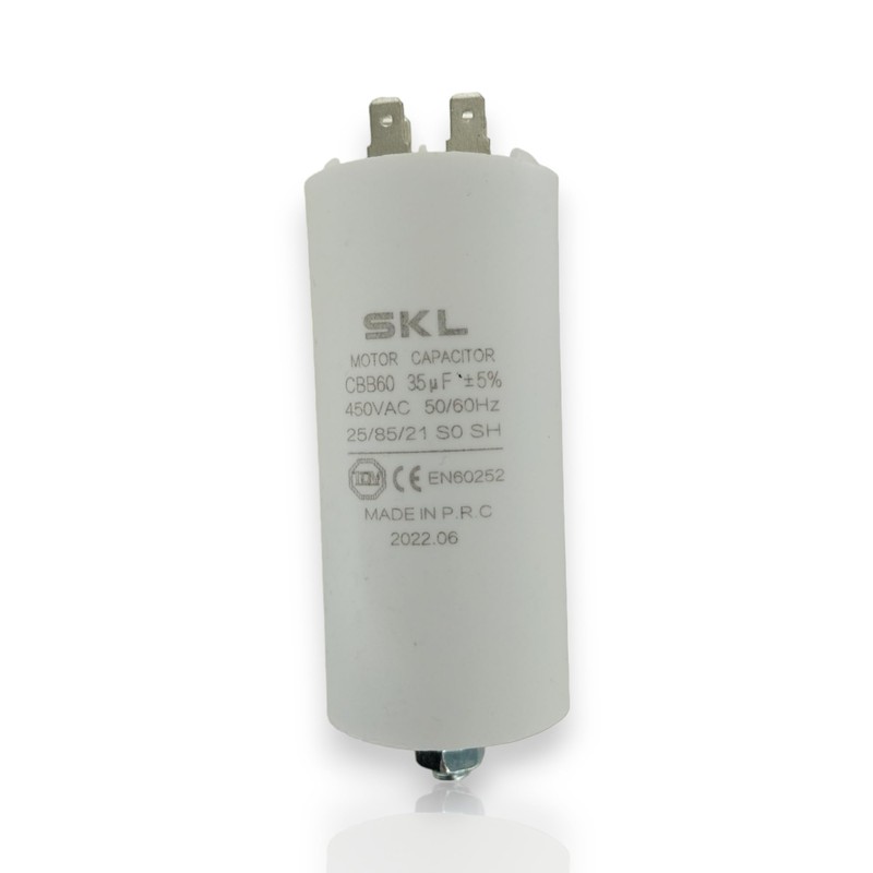 DL-pro Capacitor Motor Capacitor 35µF 450V Diameter 45 x 95