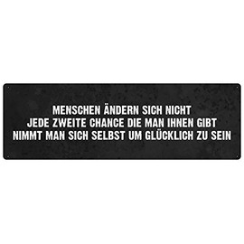 People Don't Change Quote Quote Motivation Go Your Own Way Sign