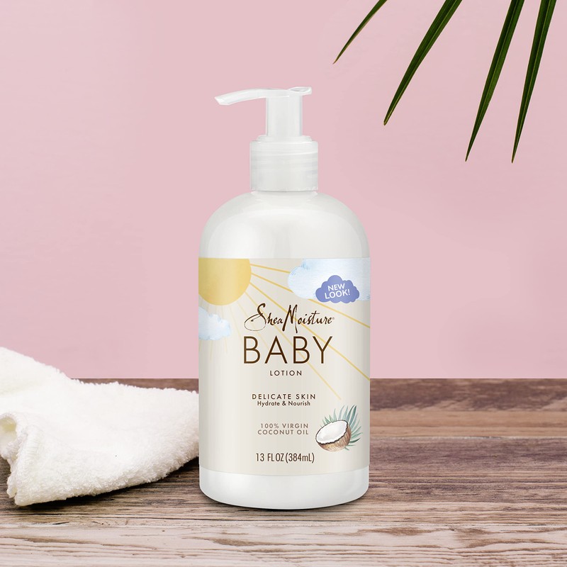 SheaMoisture Baby Lotion for All Skin Types 100% Virgin Coconut