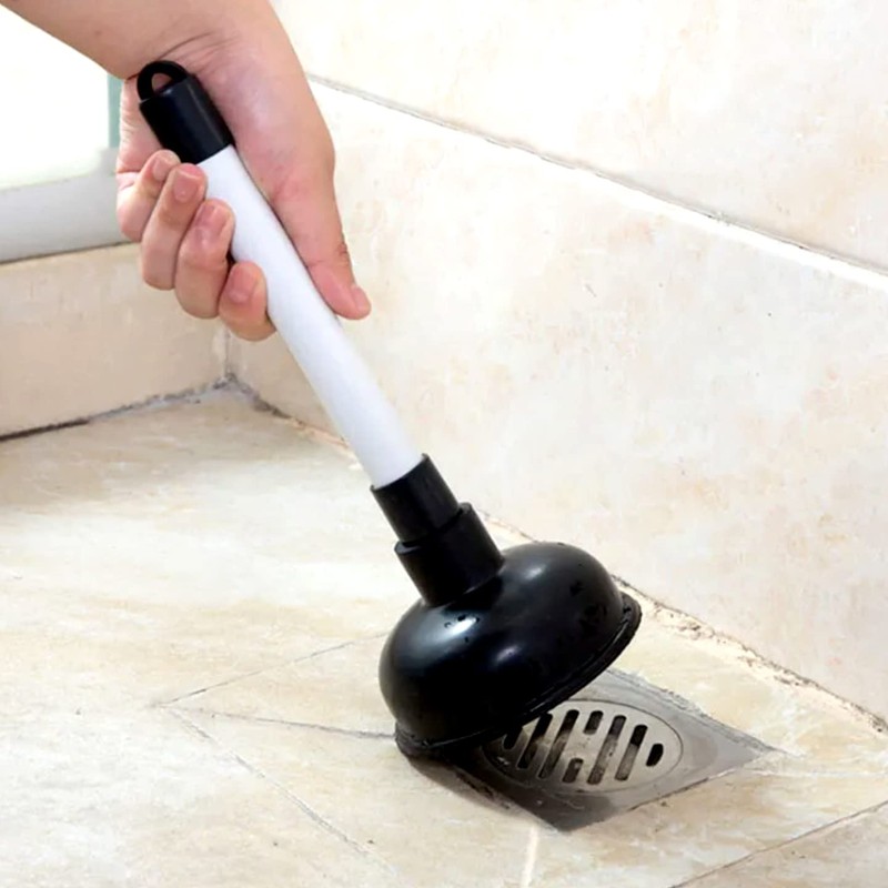 Sink Plunger for unblocking Heavy Duty Bathroom Toilet Drain unblocker