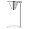 Bevansol Stainless Steel Pour Over Coffee Maker, Adjustable Stand, Double-layer