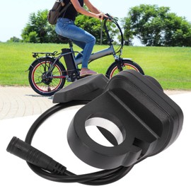 Yunir Electric Bicycle Thumb Throttle, Sturdy, Wear-resistant Universal Thumb Finger Throttle for Electric Bikes, Mountain Bikes, Scooters, Razors