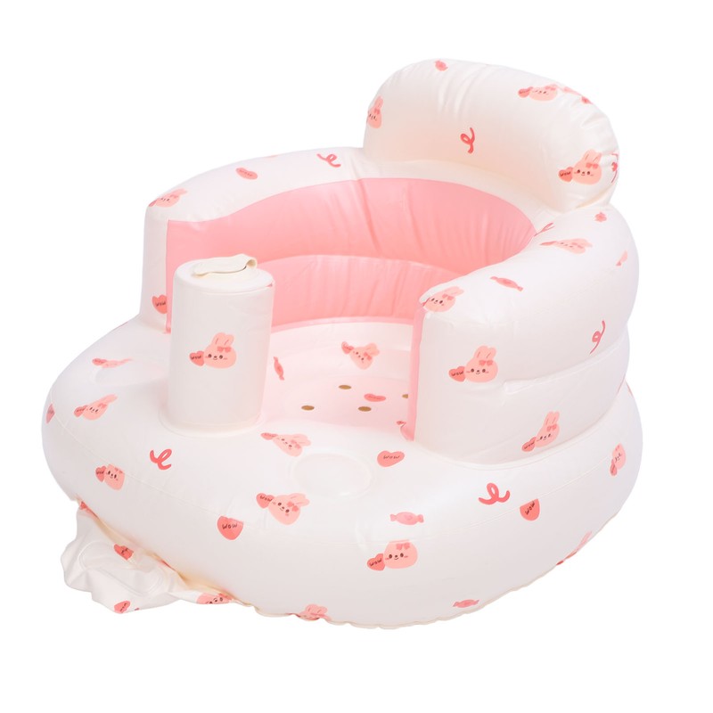 Baby Inflatable Seat with Air Pump Infant Back Support Sofa
