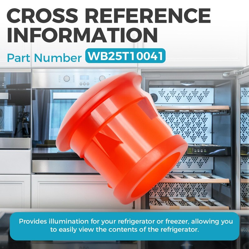WB25T10041 Indicator Light Lens fits for GE General Electric Cooktop