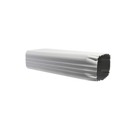 EAGLE 1 White Aluminum Downspout Extensions (Multiple Sizes) with 3 Free Matching Screws and 1 Free 1/4" Chuck (45, 4 X 5)