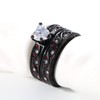ringcolor Couple Rings Black and Red His and Her Rings