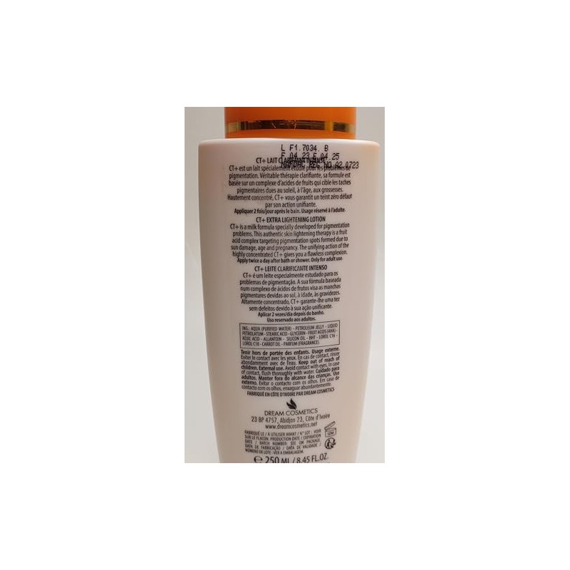 CT+ - Clear Therapy Extra Lightening Skin Cream 6.76 &