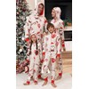 YEAXLUD Matching Christmas Holiday Candy Cane Pajamas for Family Couples