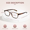 EASY READ 2 Pack Ultra Slim Reading Glasses for Women