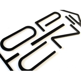 Matte Black Tailgate ABS Plastic Letters for Pontiac Firebird/Trans AM 1993-2002 Rear Inserts Not Decals