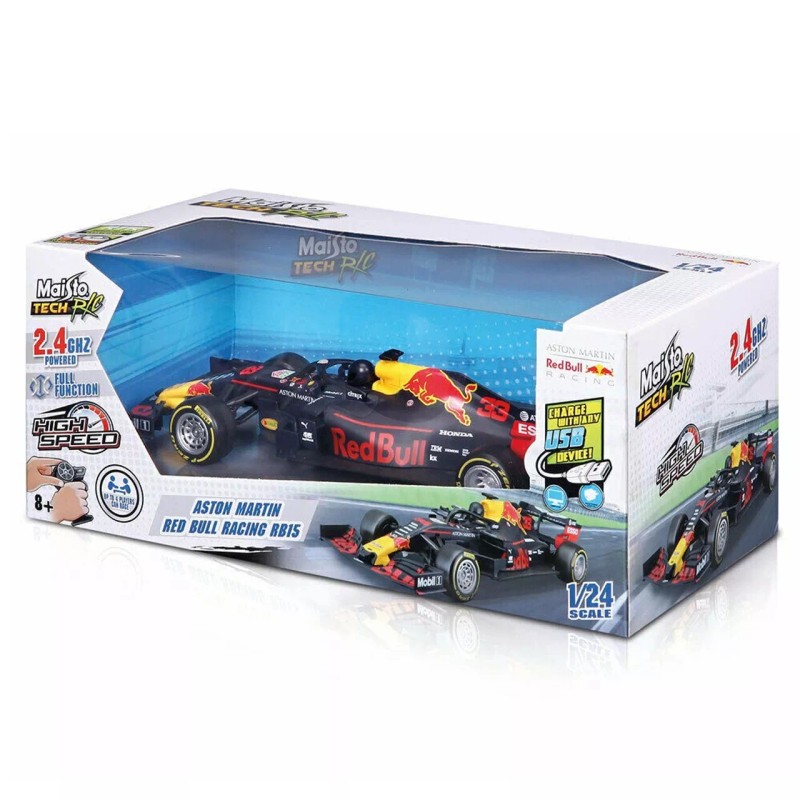 Maisto 2.4Ghz Radio Control 1/24 F1 Red Bull Racing RB15