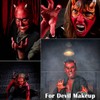 MEICOLY Clown Makeup Kit,White Black Red Face Body Paint for