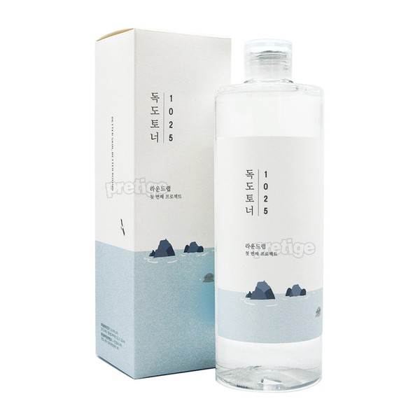 Round Lab 1025 Dokdo Toner 500ml Large Capacity Hypoallergenic Skin
