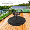 Under Grill Mat Round Rain Proof Dust Proof Sunshade Grill