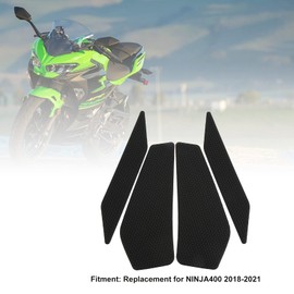 Aoutecen Side Gas Knee Grip Protection Tank Pad Non-Slip Rubber Damage Free Weatherproof Motorbike Tank Pad for Motorcycles