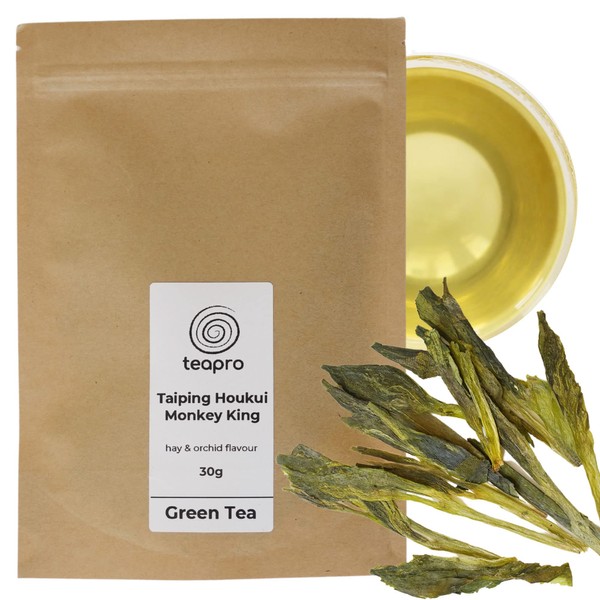 Teapro Taiping Houkui Supreme Monkey King Green Tea (30g)