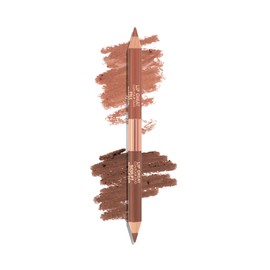 Charlotte Tilbury Lip Cheat Contour Duo - Dual-Sided Lip Liner Pencil to Sculpt & Fill for an Easy Contour Effect - Helps Prevent Lipstick Feathering - Tan