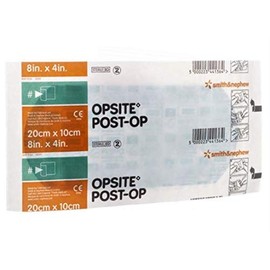 New Opsite Post-Op Dressing, 20cm x 10cm Pack of 10