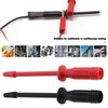 YINETTECH 4Pcs Safety Test Probe With 4mm Socket Connection Sharp
