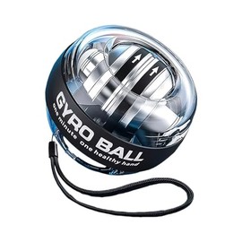 Wrist Gyro Ball Power Trainer, Forearm Exerciser, Arm and Finger Muscle Strengthening Device