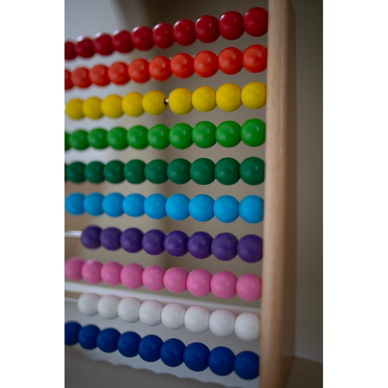 Natureich Abacus Arithmetic Frame - Giocattolo educativo in Legno per