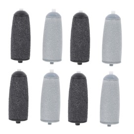 Baluue Remover for Feet 8pcs Replacement Heads Pedicure Roller Heads Foot File Remove Foot Care Accessories