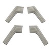 CHEDA Rain Gutter Spout Long Version Left and Right Gray