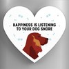 Global Designs Red Setter Happiness Is Your Dog Snoring Katie