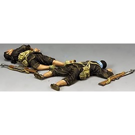 King & Country Toy Soldiers Vietnam VN026 Two Viet Cong Casualties 1:30 Scale Pewter