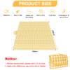 AYBUY Picnic Blanket,Extra Large Tartan Picnic Mat With Carrying Handle