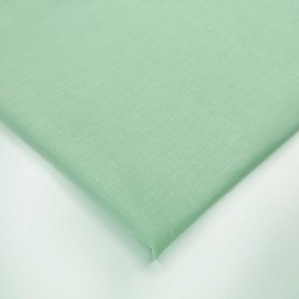 Plain Extra Wide Aero Mint 100% Cotton Craft Sheeting Quilting Lining Draping Bunting Woven Dress Fabric Material | 60" – 150 cm Wide | per Metre