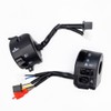 Universal 7/8" Motorcycle Handlebar Control Switch Set, Left & Right