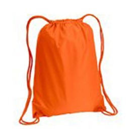 Liberty Bags Small Drawstring Cinch Pack Bag - Orange