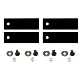 4Pcs Blades & Bolts Set for 30" & 38" Cut Rover Catcher Lawn Mowers A01387/673K