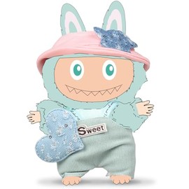 Clothes for Dolls Accessories, Stylish Kawaii Dress Clothing Outfit Set ropa for 17cm Doll (No Doll Included) (SET6)