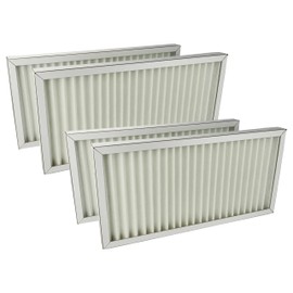 vhbw 4x M5 Air Filter Compatible with Stiebel-Eltron LWZ 8 CS Premium, LWZ 8 S Trend Fan, Ventilation Device (4x Fine Dust Filters)