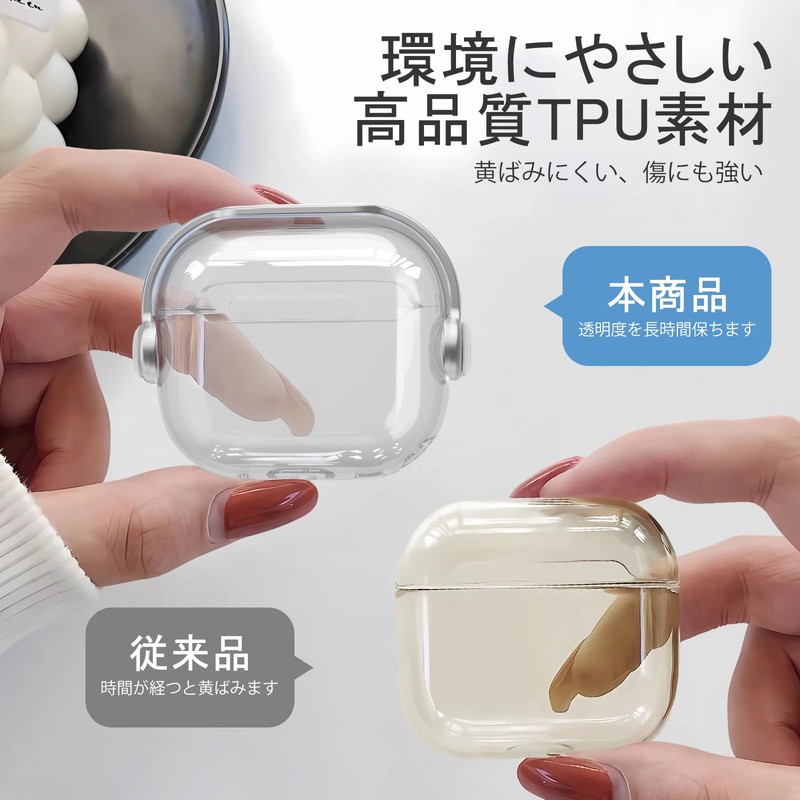 HEIGKOIK Airpods 4 Case, Airpods 4 Case, 4th Generation Case,