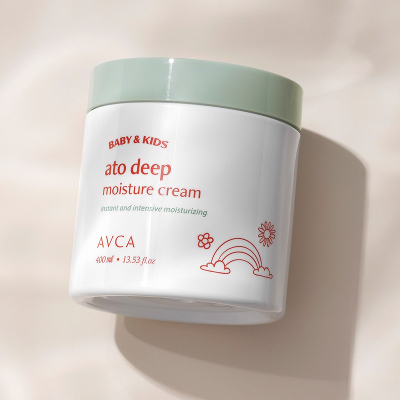 Abka Baby&Kids Ato High Moisturizing Cream Unscented 400ml, 2 units